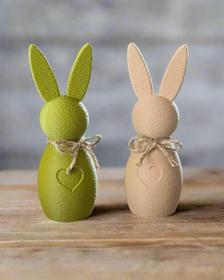 Modern Easter bunny decor (Set is available in two color options!)