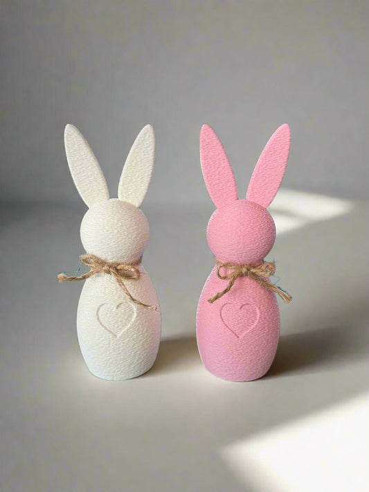 Modern Easter bunny decor (Set is available in two color options!)