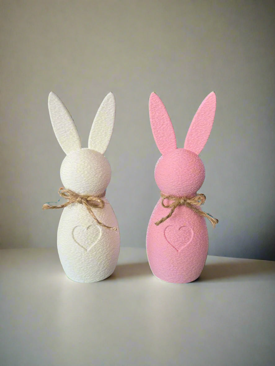 Modern Easter bunny decor (Set is available in two color options!)