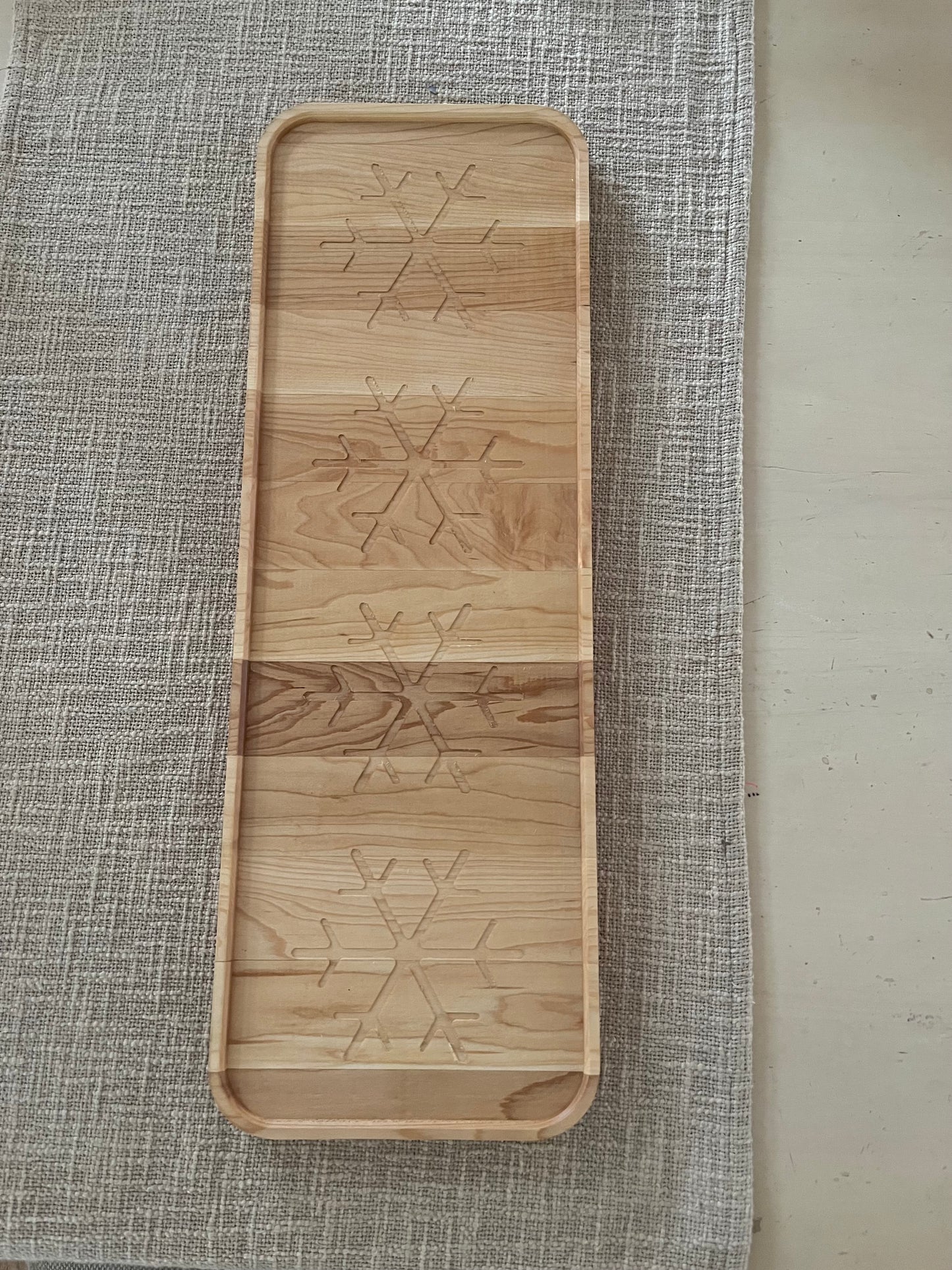 Winter Serving Trays