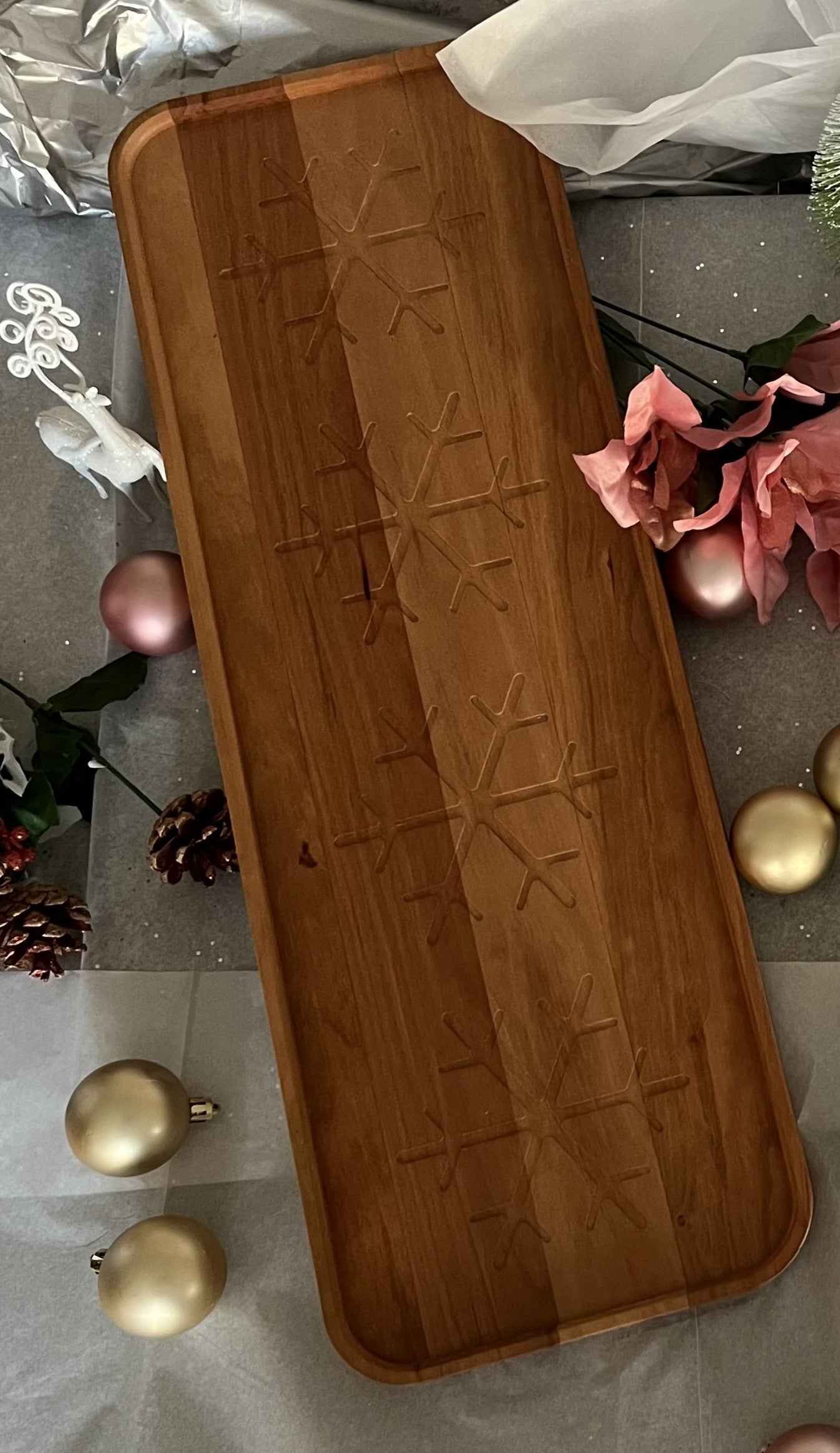 Winter Serving Trays